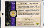 Upper Deck 2006-07 Ultimate Collection  Ultimate Jersey Autographs #AU-KB Kobe Bryant 31/75