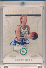 Panini 2009-2010 National Treasures All NBA #8 Larry Bird 5/5