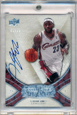 Upper Deck 2008-2009 Exquisite Collection Auto #PBA-LJ Lebron James 1/23