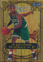 Fleer 1998-1999 Tradition Playmaker Theatre #15/15PT Antoine Walker 94/100 / BGS Grade 8