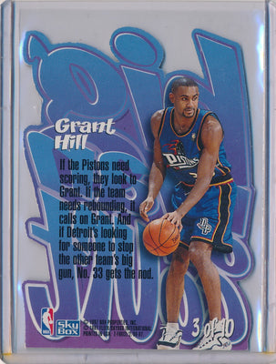 SkyBox 1996-1997 Z-Force  Big Man On Court #3 Grant Hill