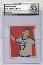 Topps Bowman 1948 Boston Celtics  #30 Jack Garfinkel   / PSA Grade