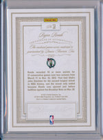 Panini 2012-2013 Flawless Emerald Jumbo Patches #31 Rajon Rondo 1/5