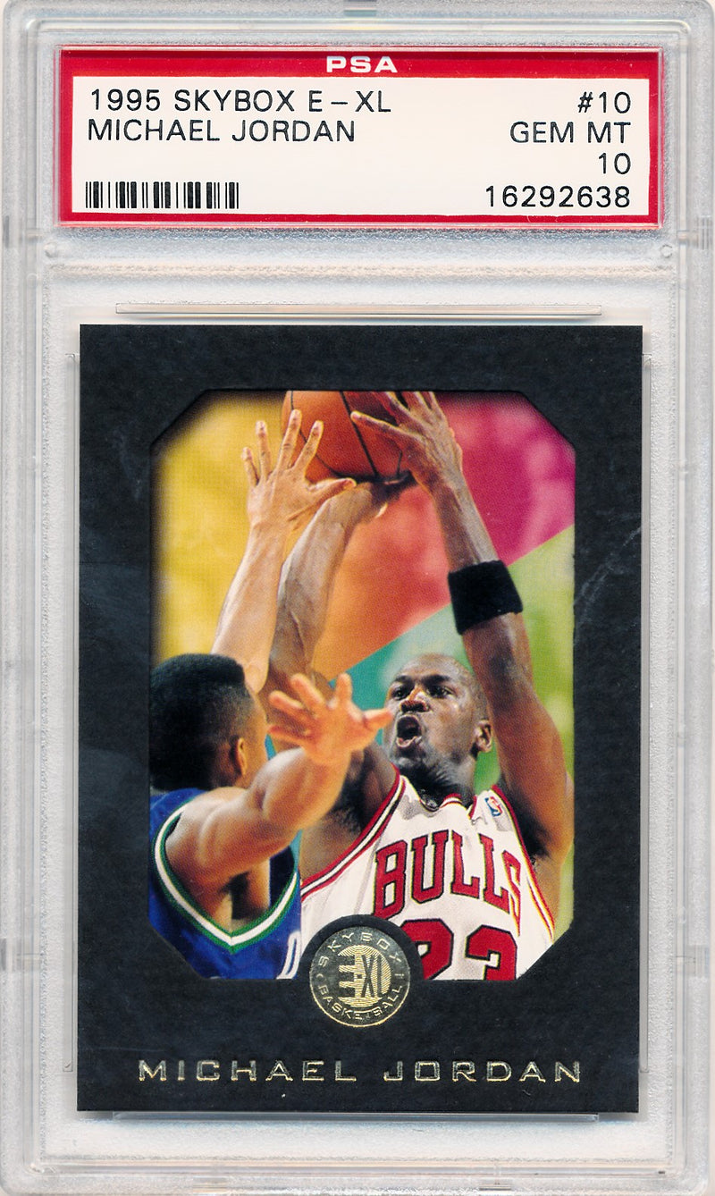 Skybox 1995-1996 E-XL  #10 Michael Jordan  / PSA Grade 10