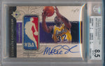 Upper Deck 2006-2007 Ultimate Collection Logoman Autographs #UAL-MA Magic Johnson 1/1 / BGS Grade 8.5 / Auto Grade 10