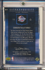 Upper Deck 2003-2004 Exquisite Collection Extra Exquisite Jumbo Patch #EE-JR Jason Richardson 6/75