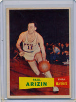 Philadelphia Warriors  #10 Paul Arizin