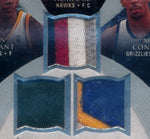 Upper Deck 2007-2008 Exquisite Collection Trios Patch #DHC Kevin Durant / Al Horford / Mike Conley 7/10 / BGS Grade 9