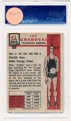 Topps Bowman  1957   #41 Joe Graboski  / PSA Grade 5 / BGS Grade None