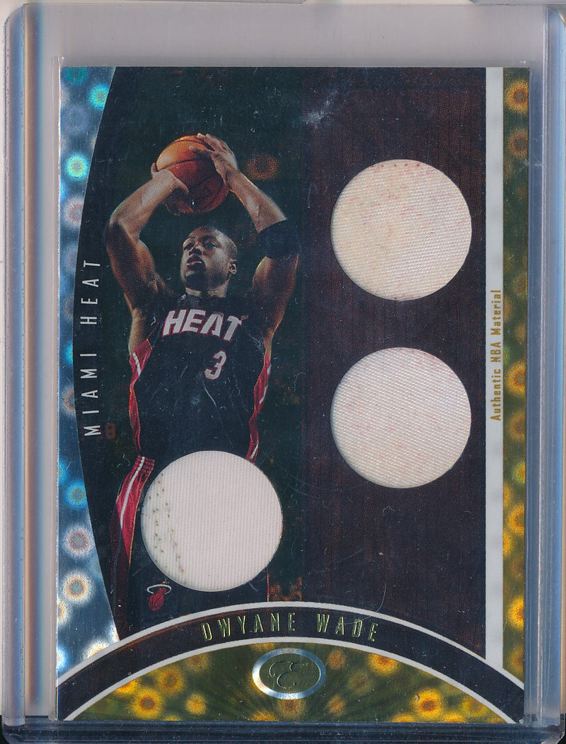 Topps 2006-2007 Executive Level Jersey Patch Relics Card #ELTP-DW Dwyane Wade 1/2