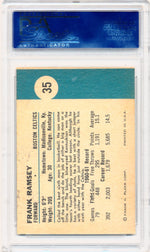 Fleer 1961 Boston Celtics  #35 Frank Ramsey  / PSA Grade 7