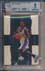 Upper Deck 2003-2004 Exquisite Collection Base #20 T.J. Ford 178/225 / BGS Grade 9