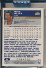 Topps  2003-2004 Chrome  X-Fractor #24 Andre Miller 38/220