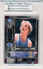 Upper Deck 2011-12 Fleer Retro Precious Metal Gems GREEN #PM-37 Larry Bird 6/10 / BGS Grade 9