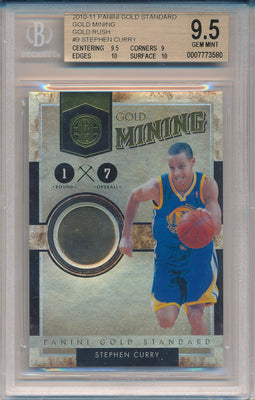 2010-11 National Treasures NBA Gear Paul George Jersey RC ROOKIE 06/30 BGS  9