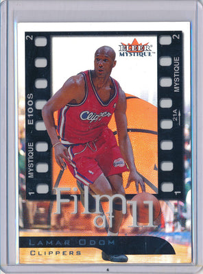 Fleer 2000-2001 Mystique Film At 11 #7/10FE Lamar Odom