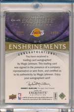 Upper Deck 2008-2009 Exquisite Collection Enshrinments #EN-JO Magic Johnson 1/25