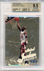 Fleer 1997-1998 Ultra Gold Medallion #23 Michael Jordan  / BGS Grade 9.5