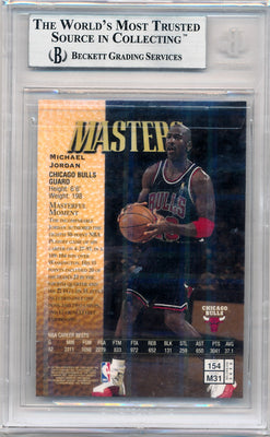 Topps 1997-1998 Finest Refractors #154 Michael Jordan  / BGS Grade 9