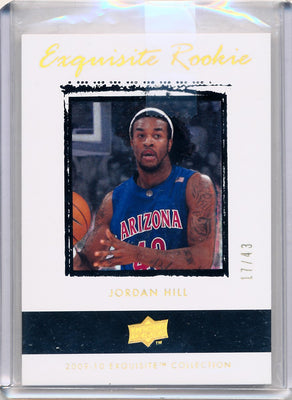 Upper Deck 2009-2010 Exquisite Collection Rookie Parallel #67 Jordan Hill 17/43