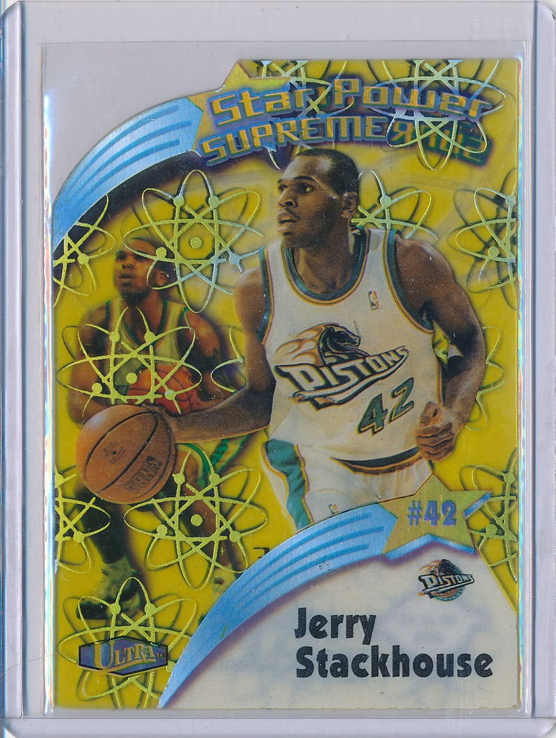 Fleer 1997-1998 Ultra  Star Power Supreme #20/20SPS Jerry Stackhouse