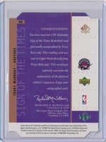 Upper Deck 1998-1999 SP Authentic Sign Of The Times #MG Tracy McGrady
