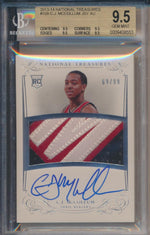 Panini 2013-2014 National Treasures RPA Platinum #108 C.J. McCollum 69/99 / BGS Grade 9.5 / Auto Grade 10