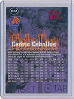 SkyBox 1997-1998 Premium Star Rubies #13SR Cedric Ceballos 24/50