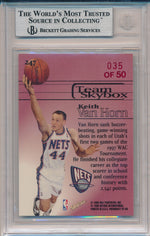 SkyBox 1997-1998 Premium Star Rubies #247 Keith Van Horn 35/50 / BGS Grade 9