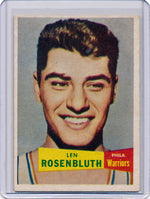 Philadelphia Warriors  #48 Len Rosenbluth