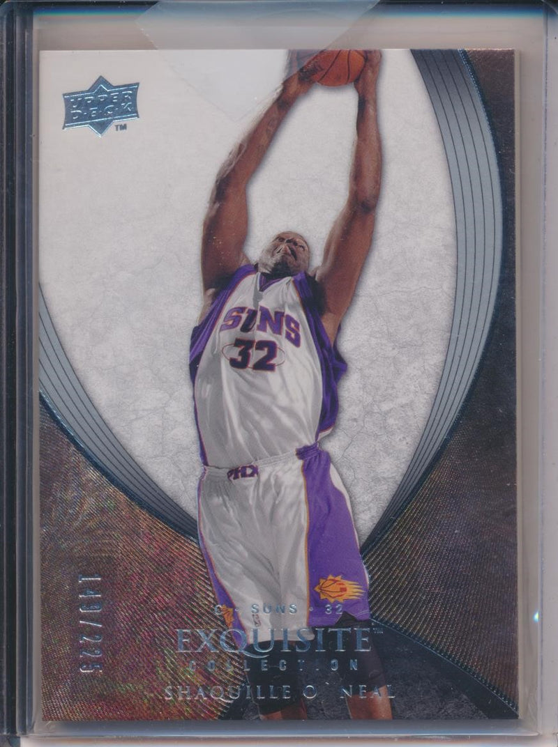 Upper Deck 2007-2008 Exquisite Collection Base #7 Shaquille O'Neal 149/225