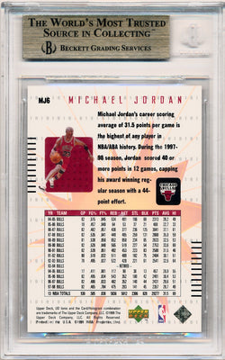 Upper Deck 1998-1999 Ionix MJ Hologrfx #MJ6 Michael Jordan  / BGS Grade 9.5