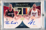 Upper Deck 2007-08 Exquisite Collection Exquisite Dual Number Pieces #EDN-MR Brandon Roy/Shawn Marion 5/7