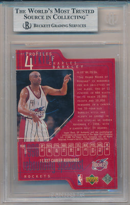 Upper Deck 1997-1998 SP Authentic Profiles 3 #P7 Charles Barkley 48/100 / BGS Grade 8.5