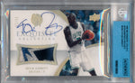 Upper Deck 2007-2008 Exquisite Collection Autographed Patches #EAKG Kevin Garnett 11/35