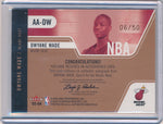 Fleer 2003-2004 Authentix Basketball #AA-DW Dwyane Wade 6/50