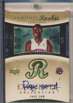 Upper Deck 2004-2005 Exquisite Collection Gold RPA #77 Pape Sow 2/9