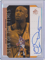 Upper Deck 1998-1999 SP Authentic Sign Of The Times #ED Erick Dampier