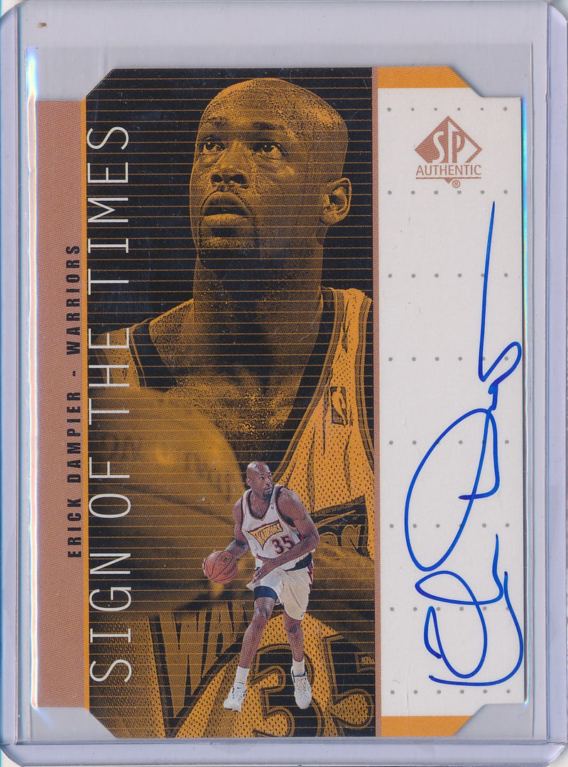 Upper Deck 1998-1999 SP Authentic Sign Of The Times #ED Erick Dampier