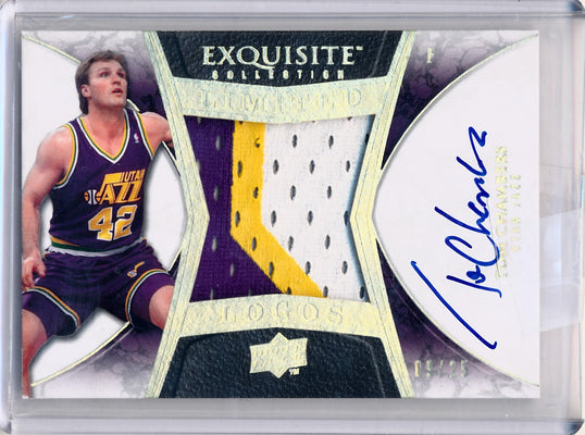 Upper Deck 2008-2009 Exquisite Collection Limited Logos #LLTC Tom Chambers 9/25