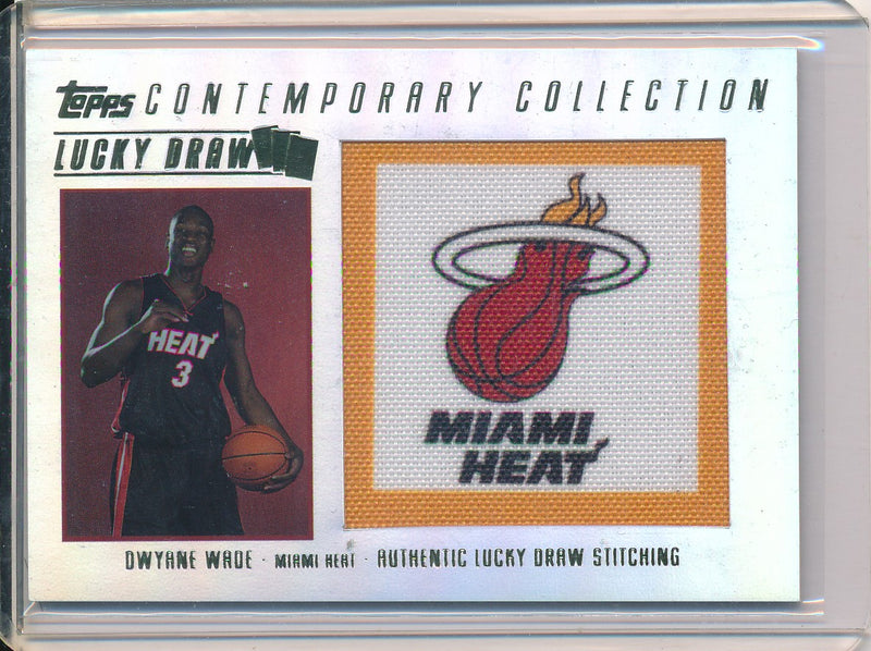 Topps 2003-2004 Contemporary Collection Lucky Draw #LD4 Dwyane Wade 16/50