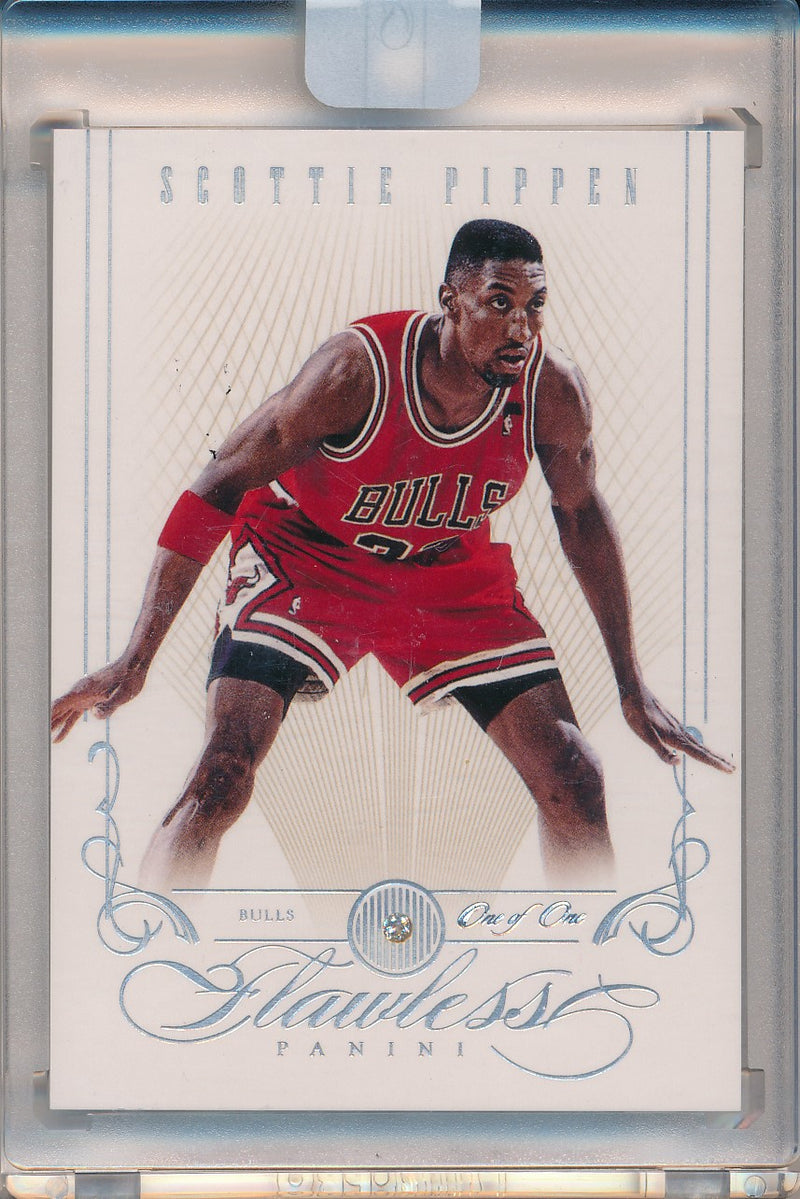 Panini 2012-2013 Flawless Basketball #90 Scottie Pippen 1/1