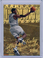 Skybox 1998-1999 Metal Universe Championship Precious Metal Gems #6 Michael Finley 50/50