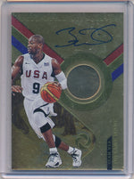 Panini 2017-2018 Gold Metal Autographs USA #GM-DWD Dwyane Wade 19/20