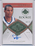 Upper Deck 2008-2009 Exquisite Collection Rookie Parallel #99 Sean Singletary 4/12