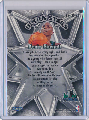 Fleer 1997-1998 Ultra Ultra Stars #2/20US Allen Iverson