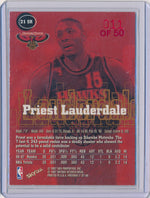 SkyBox 1997-1998 Premium Star Rubies #21SR Priest Lauderdale 11/50