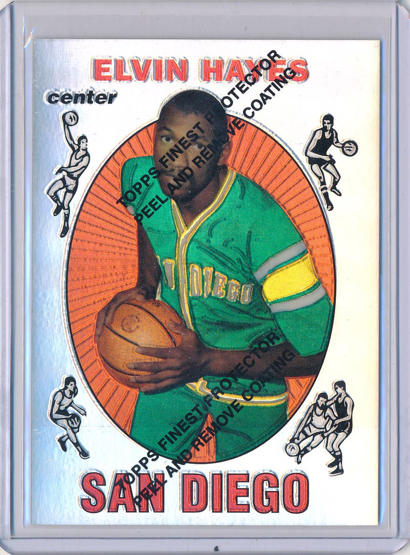 Topps 1996-1997 Finest Reprint Refractor #75 Elvin Hayes