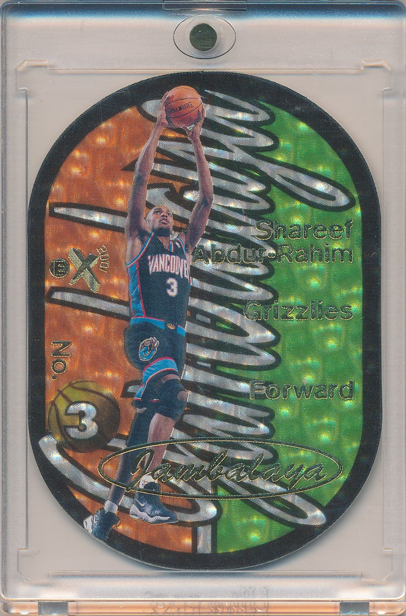 SkyBox 1997-1998 EX 2001 Jambalaya #11/15JB Shareef Abdur-Rahim