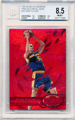 Skybox 1997-1998 Metal Universe Championship Precious Metal Gems Red #76 Todd Fuller 77/100 / BGS Grade 8.5